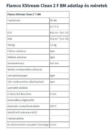 Mutassa a/az Flamco XStream clean mágneses iszapleválasztó 2˝ BM részleteit Kép Flamco XStream clean mágneses iszapleválasztó 2˝ BM