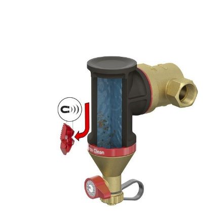 Mutassa a/az Flamco Clean Smart mágneses iszapleválasztó 1" részleteit Kép Flamco Clean Smart mágneses iszapleválasztó 1"