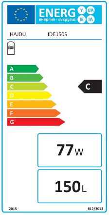 Mutassa a/az Hajdu IDE-150S ErP indirekt tároló részleteit Kép Hajdu IDE-150S ErP indirekt tároló