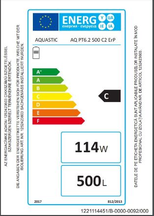 Mutassa a/az Hajdu Aquastic AQ PT6.2 500 C2 ErP puffertároló 2 hőcserélővel + szigetelés részleteit Kép Hajdu Aquastic AQ PT6.2 500 C2 ErP puffertároló 2 hőcserélővel + szigetelés
