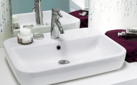 Mutassa a/az Cersanit Caspia Square 60  mosdó 59x42cm (K11-0095) részleteit Kép Cersanit Caspia Square 60  mosdó 59x42cm (K11-0095)