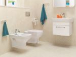 Kép Cersanit Pure fali bidet (K101-005) fali bidé