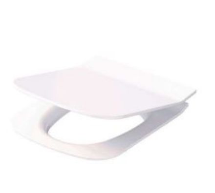 Mutassa a/az Cersanit Mesto perem nélküli szögletes fali WC lecsapódságátlós duroplast ülőkével részleteit Kép Cersanit Mesto perem nélküli szögletes fali WC lecsapódságátlós duroplast ülőkével