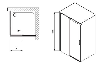 Mutassa a/az Ravak zuhanykabin, MSDPS-100/80 jobbos szatén+Transparent 0WPA4U00Z1 részleteit Kép Ravak zuhanykabin, MSDPS-100/80 jobbos szatén+Transparent 0WPA4U00Z1