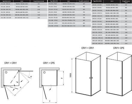 Mutassa a/az Ravak zuhanykabin CRV1-100 Krómhatású+Transparent 1QVA0C01Z1 részleteit Kép Ravak zuhanykabin CRV1-100 Krómhatású+Transparent 1QVA0C01Z1