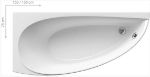 Kép Ravak Kád, AVOCADO 160x70 P (jobbos), fehér (84-CH01000000)