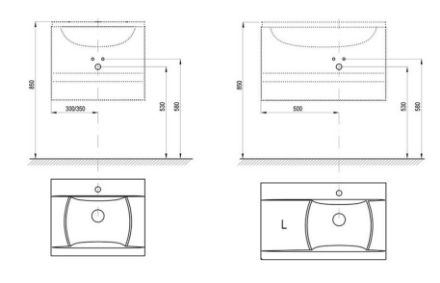 Mutassa a/az Ravak fürdőszobai szekrény mosdó alá, SD 700 Classic II fehér X000000906 részleteit Kép Ravak fürdőszobai szekrény mosdó alá, SD 700 Classic II fehér X000000906