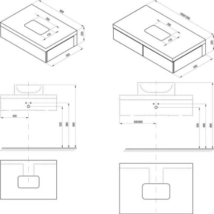Mutassa a/az Ravak fürdőszobai bútor SD Formy 1000 fehér X000001030 részleteit Kép Ravak fürdőszobai bútor SD Formy 1000 fehér X000001030