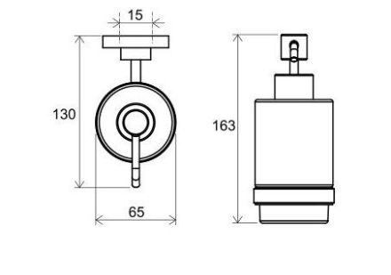 Mutassa a/az Ravak CHROME Szappanadagoló, üveg CR 231 (84-X07P223) részleteit Kép Ravak CHROME Szappanadagoló, üveg CR 231 (84-X07P223)