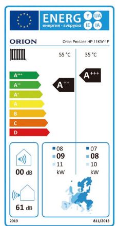 Mutassa a/az Orion Pro Line HP 11KW-1F, 11kW monoblokkos fűtési/hűtési levegő-víz hőszivattyú 1 fázisra, R290 részleteit Kép Orion Pro Line HP 11KW-1F, 11kW monoblokkos fűtési/hűtési levegő-víz hőszivattyú 1 fázisra, R290