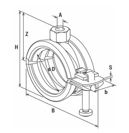 Mutassa a/az Fischer FGRS 50-55 gumibetétes bilincs részleteit Kép Fischer FGRS 50-55 gumibetétes bilincs