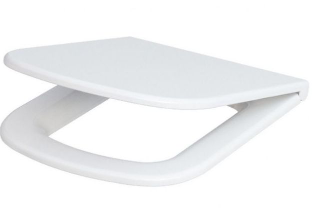 Kép Cersanit Colour WC ülőke, lecsapódásgátlóval, duroplast, antibakteriális (K98-0092)