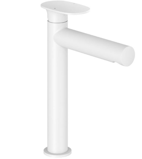 Kép Ravak Spring SG 014.10WHM álló mosdócsaptelep 255mm matt fehér, leeresztő nélkül