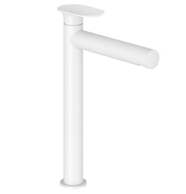 Kép Ravak Spring SG 015.10WHM álló mosdócsaptelep 315mm matt fehér, leeresztő nélkül