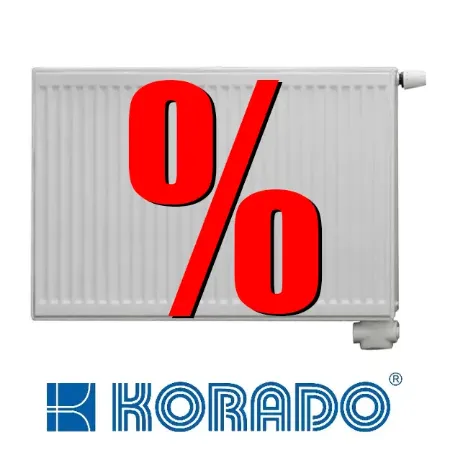 Kép a kategóriának Értékcsökkentett Korado radiátorok