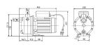Kép Wilo-Jet WJ 204 X EM 2 Öntözőszivattyú (fogantyú nélkül)