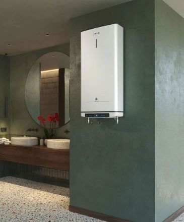 Mutassa a/az Ariston Velis Pro Dry Wifi 100 EU lapos villanybojler száraz fűtőbetéttel részleteit Kép Ariston Velis Pro Dry Wifi 100 EU lapos villanybojler száraz fűtőbetéttel