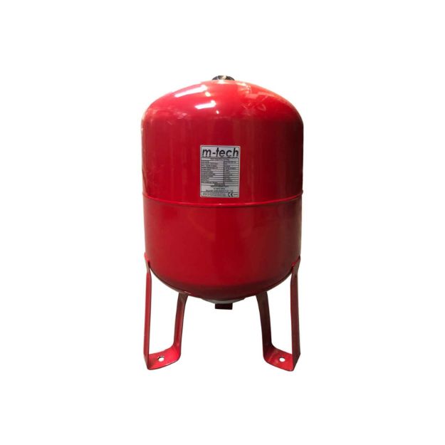 Kép m-tech 150 L (10 bar) zárt tágulási tartály fűtésre, talppal