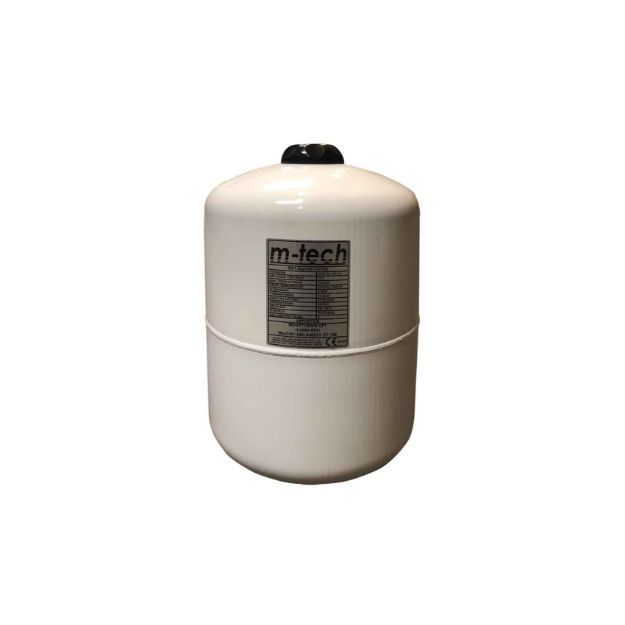 Kép m-tech 35 L (10 bar) zárt tágulási tartály, szolár napkollektoros rendszerekhez