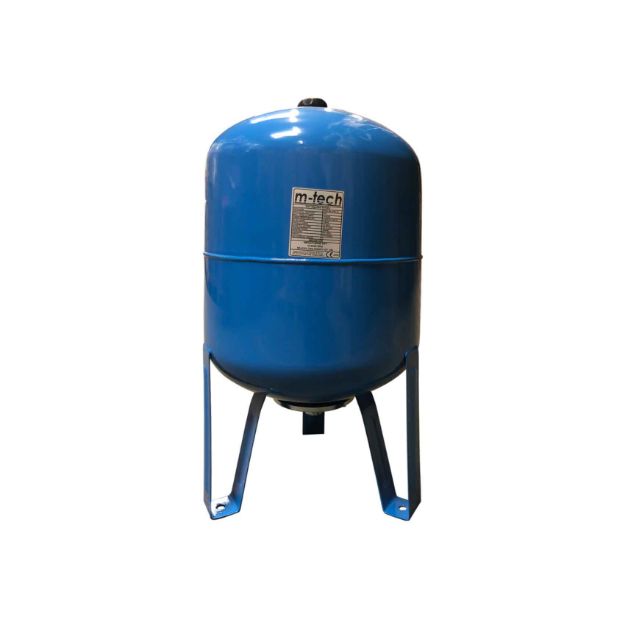 Kép m-tech 50 L (10 bar) zárt tágulási tartály használati vízre,talppal