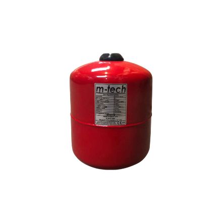Mutassa a/az m-tech 8 L (10 bar) zárt tágulási tartály fűtésre részleteit Kép m-tech 8 L (10 bar) zárt tágulási tartály fűtésre