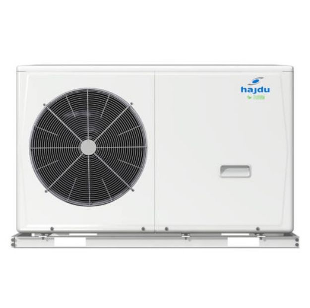 Kép HAJDU fűtési/hűtési levegő-víz hőszivattyú 8 kW-os teljesítmény 1fázisra, elektromos fűtés nélkül