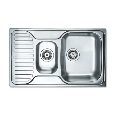 Mutassa a/az Teka mosogató Princess 800.500 (1 1/2 medence, 1/2 csepptálca) 800*500mm beépíthető + szifoncsomag, 30000172 részleteit Kép Teka mosogató Princess 800.500 (1 1/2 medence, 1/2 csepptálca) 800*500mm beépíthető + szifoncsomag, 30000172