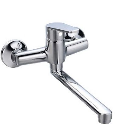 Mutassa a/az Sanimix Zéta fali mosogató csaptelep részleteit Kép Sanimix Zéta fali mosogató csaptelep