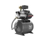 Kép Grundfos JP 4-54 PT-H házi vízellátó berendezés 20 l-es hidrofor tartállyal, 1,5m kábellel, Schuko csatlak