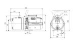 Kép Grundfos JP 4-47 házi vízellátó berendezés,1,5m kábellel, Schuko csatlakozóval