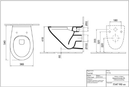 Mutassa a/az Alföldi 7047 R001 Optic fali WC, mélyöblítésű Cleanflush (fehér, I.oszt) részleteit Kép Alföldi 7047 R001 Optic fali WC, mélyöblítésű Cleanflush (fehér, I.oszt)