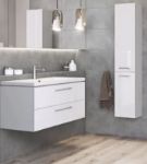 Kép Cersanit Lara 80 mosdószekrény +Como mosdó SZETT, FEHÉR 79,4x44,7x46 cm