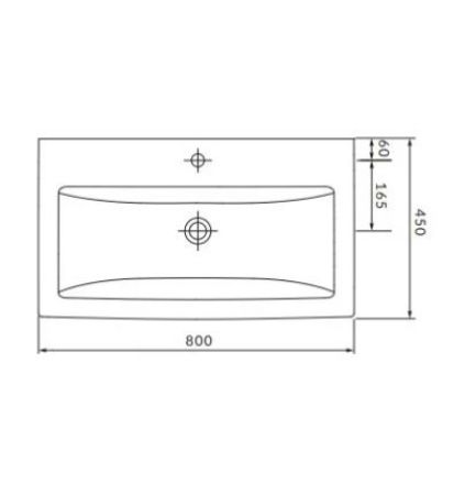 Mutassa a/az Cersanit Lara 80 mosdószekrény +Como mosdó SZETT, FEHÉR 79,4x44,7x46 cm részleteit Kép Cersanit Lara 80 mosdószekrény +Como mosdó SZETT, FEHÉR 79,4x44,7x46 cm