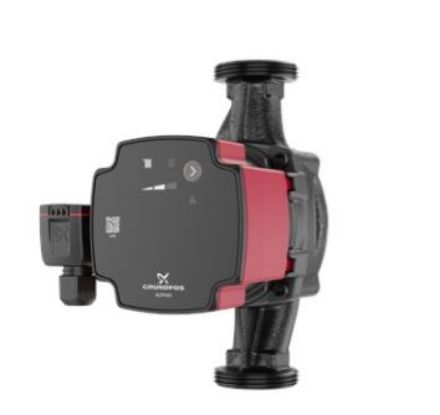 Mutassa a/az Grundfos ALPHA1 25-60 180 A-energiaosztályú, fűtési keringető szivattyú részleteit Kép Grundfos ALPHA1 25-60 180 A-energiaosztályú, fűtési keringető szivattyú