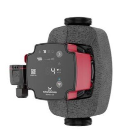 Mutassa a/az Grundfos ALPHA2 GO 25-60 180 A-energiaosztályú, fűtési keringető szivattyú részleteit Kép Grundfos ALPHA2 GO 25-60 180 A-energiaosztályú, fűtési keringető szivattyú