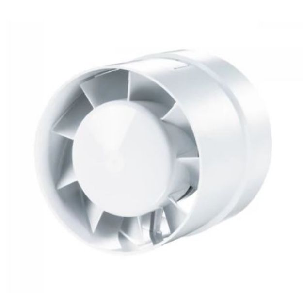 Kép Vents 125 VKOL  axiális csőventilátor golyóscsapággyal szerelve