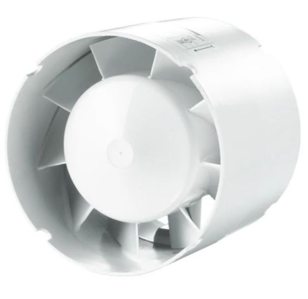 Kép Vents 125 VKO1  axiális csőventilátor