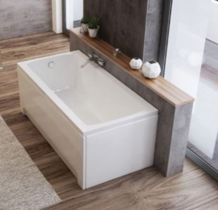 Mutassa a/az M-ACRYL Viva 160x70 akryl fürdőkád lábbal részleteit Kép M-ACRYL Viva 160x70 akryl fürdőkád lábbal