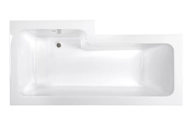 Kép M-ACRYL Linea 150x70/85 jobbos akryl fürdőkád lábbal