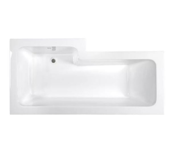 Kép M-ACRYL Linea 160x70/85 balos akryl fürdőkád lábbal