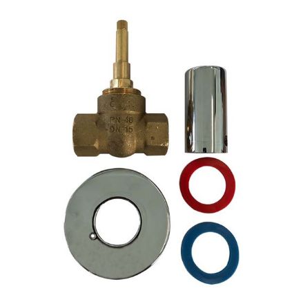 Mutassa a/az Csempe golyóscsap IT 1/2˝ cső kupakkal részleteit Kép Csempe golyóscsap IT 1/2˝ cső kupakkal