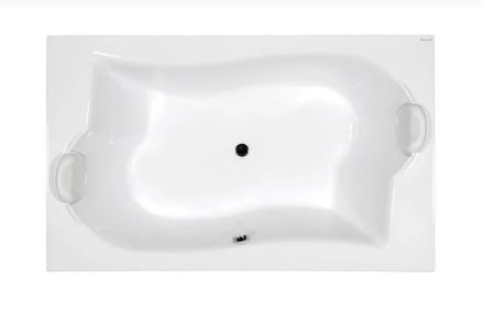 Mutassa a/az M-ACRYL Royal 180x110 fürdőkád lábbal részleteit Kép M-ACRYL Royal 180x110 fürdőkád lábbal