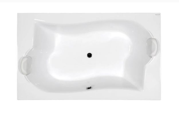 Kép M-ACRYL Royal 180x110 fürdőkád lábbal