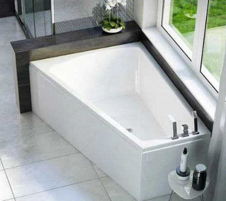 Mutassa a/az M-ACRYL Trinity 160x120 balos akryl fürdőkád lábbal részleteit Kép M-ACRYL Trinity 160x120 balos akryl fürdőkád lábbal