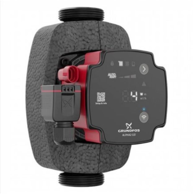Kép Grundfos ALPHA2 GO 25-40 180 A-energiaosztályú, fűtési keringető szivattyú