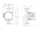 Kép Grundfos ALPHA2 GO 25-40 180 A-energiaosztályú, fűtési keringető szivattyú