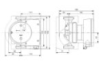 Kép Grundfos MAGNA1 32-80 N 180, HMV cirkulációs szivattyú