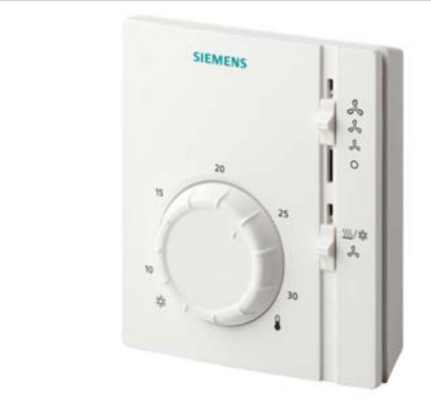 Kép Siemens RAB 11.1 Fan-Coil termosztát 2-csöves rendszerhez