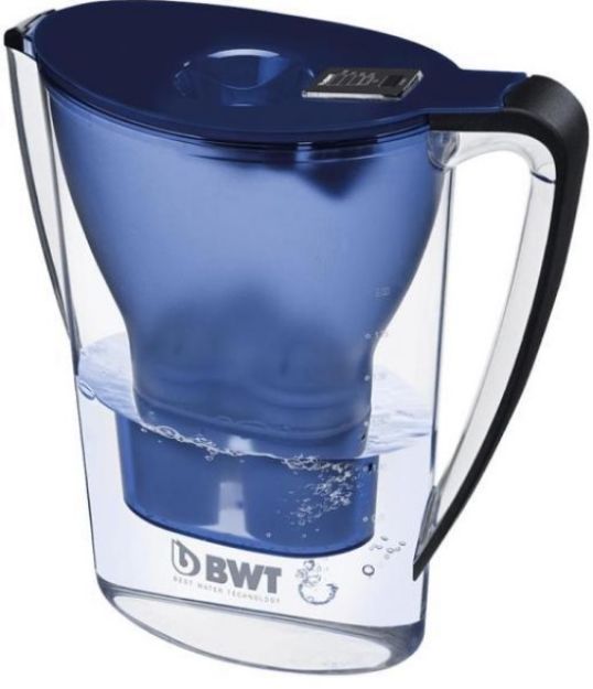 Kép BWT Vízszűrő kancsó, Penguin, 2,7L, kék