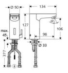 Kép Schell CELIS E elektronikus mosdócsaptelep, króm, HD-M, 100/240V,